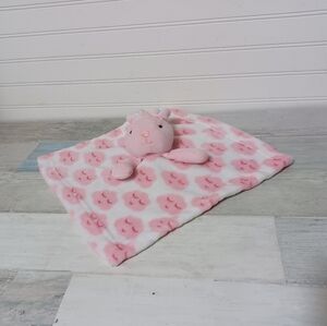 Baby Essentials Pink Bunny Rabbit Lovey Security Blanket Plush